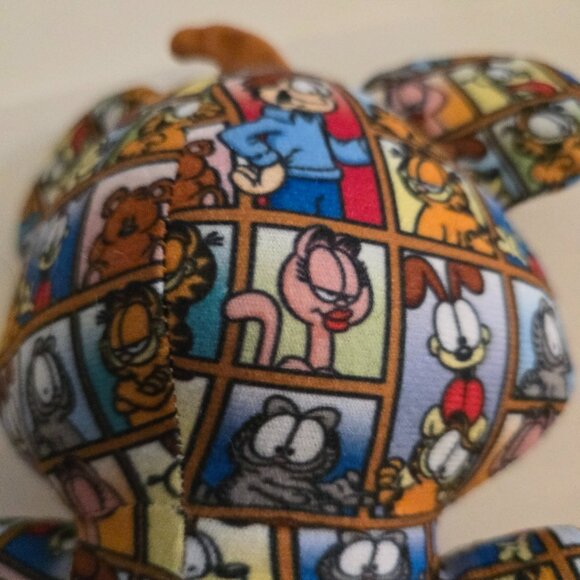 Garfield and Friends Sticker Bomb Pooky Bear Stuffed 7" Plush Figure Comic Strip - Picture 6 of 7